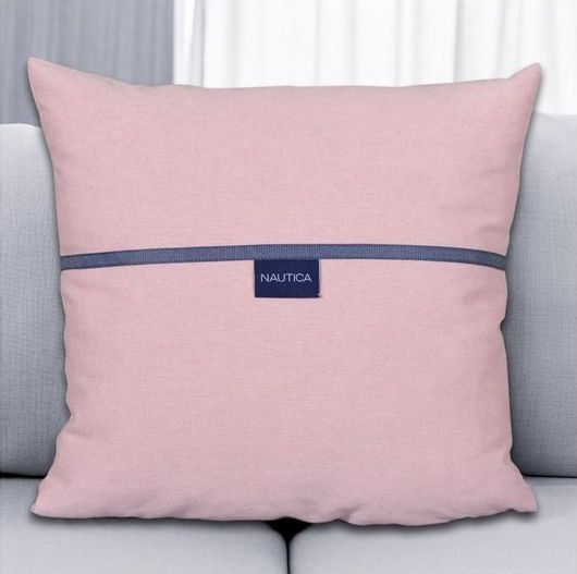 Διακοσμητική Μαξιλαροθήκη Nautica Des 202 40x40cm Oxford Ροζ
