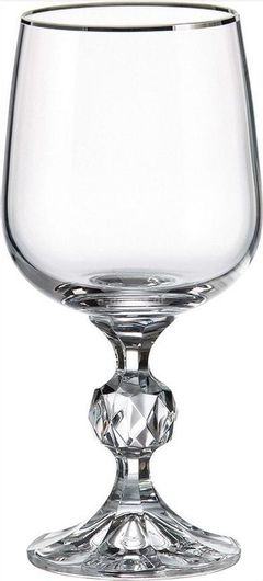 Ποτήρι Bohemia Crystalite Sterna Platin Νερού Κρυστάλλινο 230ml Διάφανο