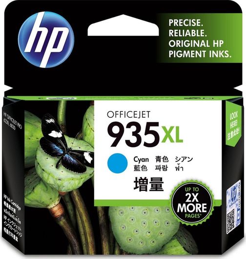 Μελάνι Εκτυπωτή Inkjet HP 935XL Κυανό