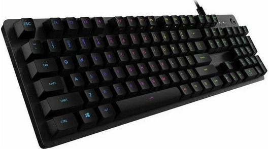 Logitech G512 Gaming Μηχανικό Πληκτρολόγιο με GX Brown διακόπτες & RGB φωτισμό Αγγλικό US