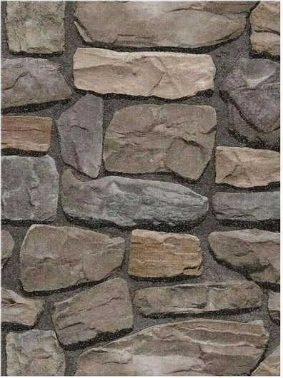 Ταπετσαρία Τοίχου Πέτρα 950x53cm Γκρι