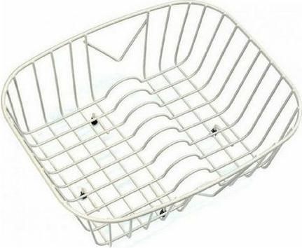 Στεγνωτήρας Γούρνας Sanitec Νο 2 από Ανοξείδωτο Ατσάλι 33x32cm Ασημί