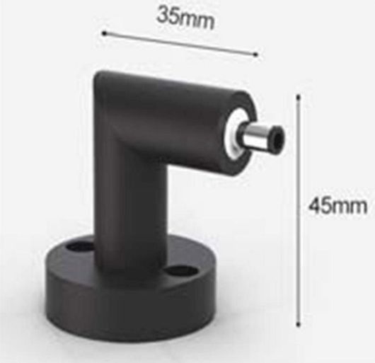 Στήριγμα για Φωτιστικά Home Lighting SM-IN-C-H Μαύρο