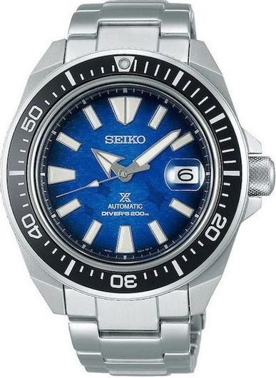 Ανδρικό Ρολόι Seiko Prospex SRPE33K1 με Μεταλλικό Μπρασελέ Ασημί