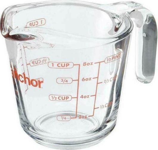 Δοσομετρητής Κουζίνας Anchor Hocking Γυάλινος 250ml