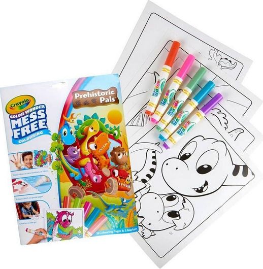 Ζωγραφική Crayola Wonder Dinosaurs
