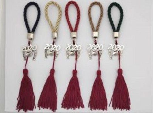 Γούρι για το Σπίτι Kostibas 6710-428, Μικρό Πέταλο με Ρόδι Μέταλλο Σετ 5τμχ Λευκό,