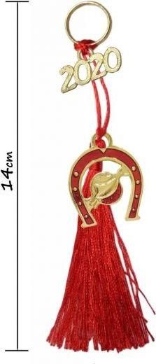 Γούρι για το Σπίτι Kostibas 6717-001U Πέταλο Σμάλτο Κόκκινο