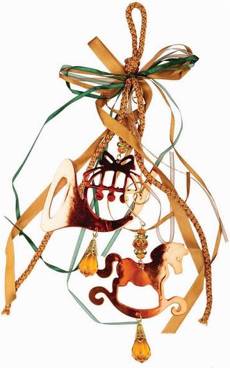 Γούρι για το Σπίτι Μεταλλικό 50cm Μπρονζέ