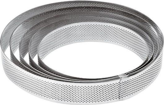 Τσέρκι Ζαχαροπλαστικής Paderno 47510-29 Στρογγυλό Διάτρητο Ανοξείδωτο 29x3.5cm