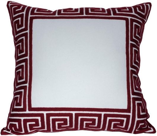 Διακοσμητική Μαξιλαροθήκη 45x45cm Bg11 Μπορντό
