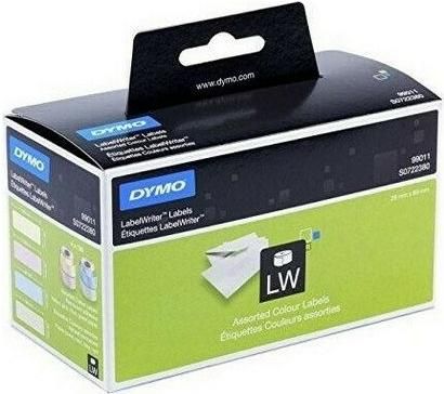 Αυτοκόλλητες Ετικέτες Dymo 13188 σε Ρολό για Εκτυπωτή Ετικετών 89x28mm 130 Ετικέτες 24τμχ