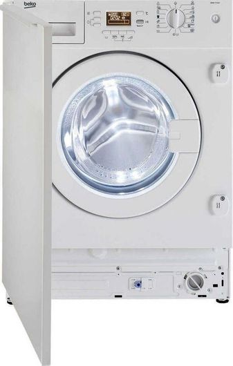 Πλυντήριο Ρούχων Beko WITC7612B0W Εντοιχιζόμενο 7kg 1200 Στροφών