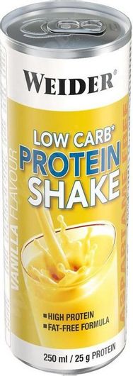 Weider Low Carb Shake με Γεύση Βανίλια 250ml