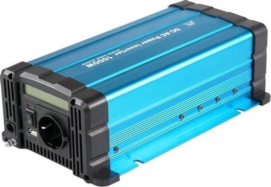 Inverter Solarvertech FS1000D Καθαρού Ημιτόνου 1000W 12V Μονοφασικό