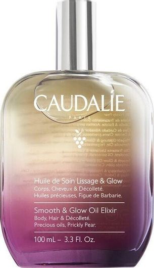 Σταφυλέλαιο Caudalie Smooth & Glow Oil Elixir Ξηρό για Μαλλιά & Σώμα 100ml
