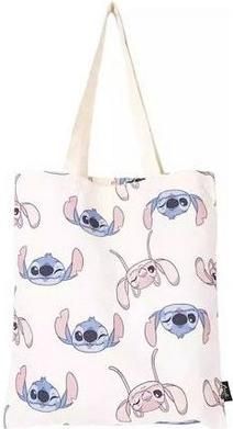 Επαναχρησιμοποιούμενη Τσάντα Stitch Tote Bag 36x39cm Πολύχρωμο