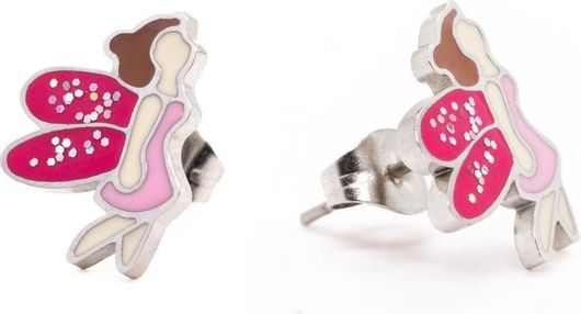 Παιδικά Σκουλαρίκια Σετ Νεράιδα Καρφωτά από Ατσάλι