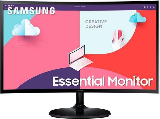 Samsung S27C364EAU VA Curved Monitor 27" FHD 1920x1080 με Χρόνο Απόκρισης 4ms GTG