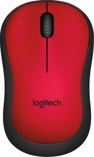 Ποντίκι Logitech M220 Silent Ασύρματο Κόκκινο