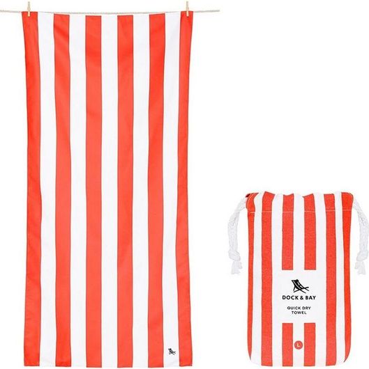 Πετσέτα Θαλάσσης Dock & Bay Quick Dry 200x90cm Waikiki Coral