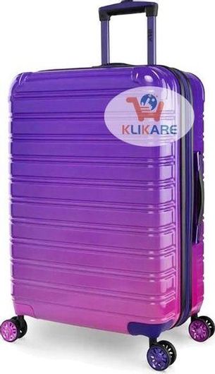 Βαλίτσα Ταξιδίου με Επεκτεινόμενο Φερμουάρ 5cm 71.1x46.9x33cm Μοβ