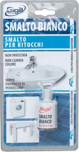 Σμάλτο Επιδιόρθωσης Ειδών Υγιεινής & Λευκών Συσκευών 10ml Sigill