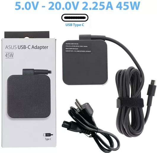 Asus USB-C Φορτιστής Laptop 45W 20V 2.25A