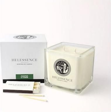 Αρωματικό Κερί Helessence Juniper & Cumin Κύμινο / Άρκευθος / Φύλλα Τσίλι 220gr