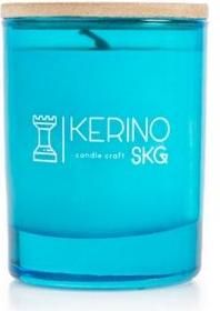 Αρωματικό Κερί Vegan από 100% Σόγια 7x9cm σε Κυλινδρικό Ποτήρι Γαλάζιο