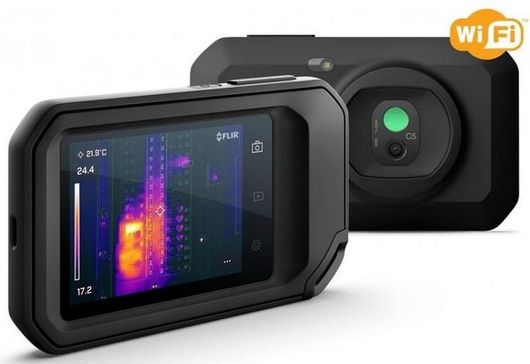 Θερμοκάμερα Flir C-5 με Οθόνη 3" για Θερμοκρασίες από -20°C έως 400°C