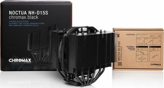 Ψύκτρα Επεξεργαστή Noctua NH-D15S Chromax Black για Socket 115x Μαύρο