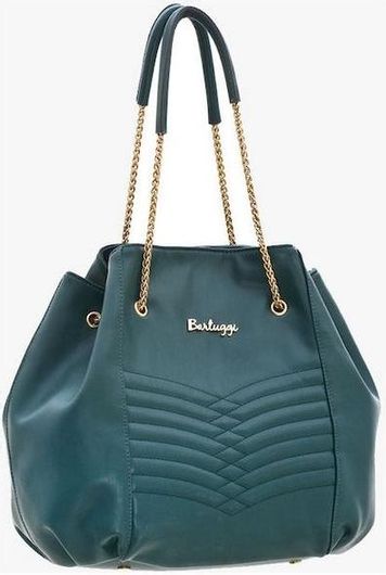 Γυναικεία Τσάντα Ώμου Bartuggi 600-1109-2 από Δερματίνη Πράσινο