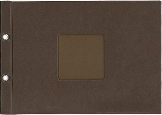 Βιβλίο Ευχών Γάμου Papercraft Waves με 24 Φύλλα 31x22cm Καφέ