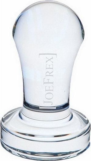 Πατητήρι Joe Frex Crystal Clear Glass με Επίπεδη Επιφάνεια 58mm Διάφανο
