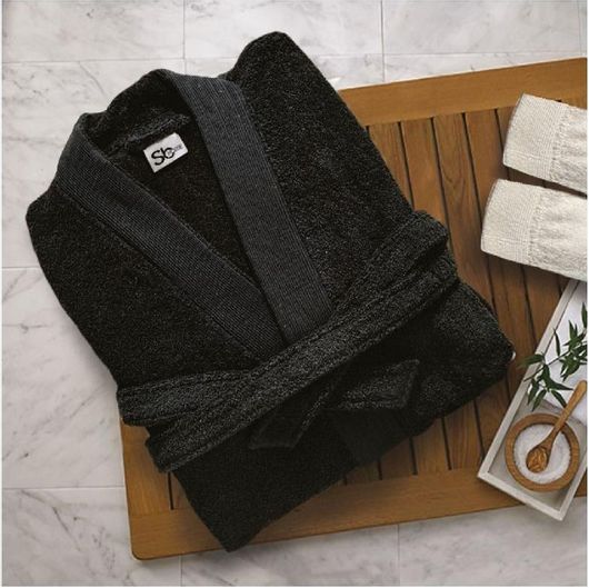 Μπουρνούζι Kimono Elegante Black