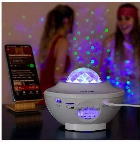 Διακοσμητικό Φωτιστικό InnovaGoods Lava Lamp Μπλε