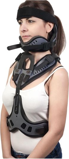 Νάρθηκας Medical Brace MB.CTO Tall Minerva Ρυθμιζόμενος Θωρακοαυχενικός One Size Γκρι