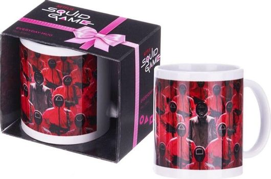 Gaming Κούπα Το Παιχνίδι του Καλαμαριού Squid Game Soliders Κεραμική 315ml