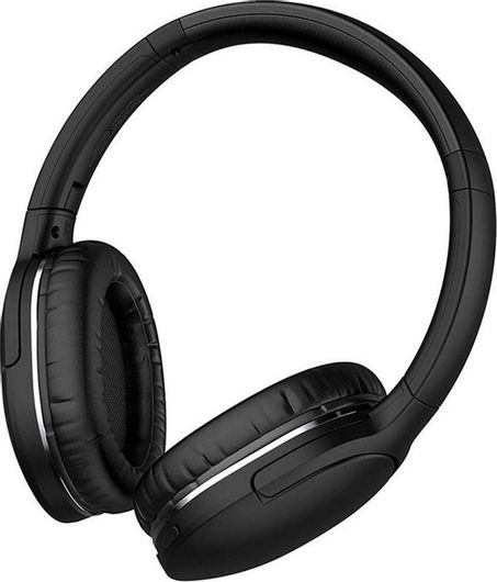 Headphones Baseus Encok D02 Pro Ασύρματα / Ενσύρματα Over Ear Μαύρο