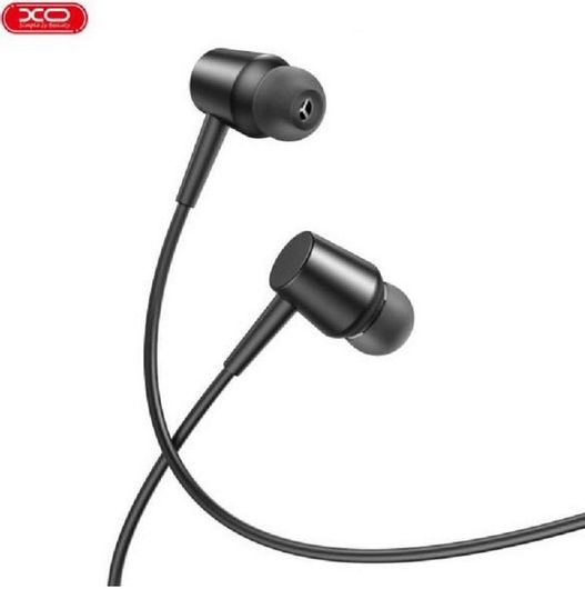 XO EP57 In-ear Handsfree με Βύσμα 3.5mm Μαύρο