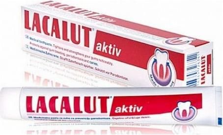 Οδοντόκρεμα Lacalut Aktiv κατά της Τερηδόνας & της Ουλίτιδας 50ml
