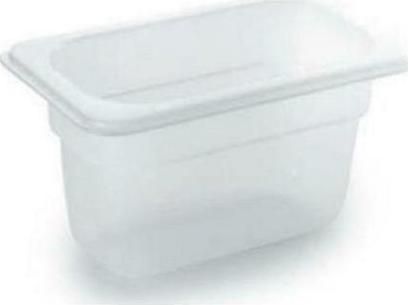 Σκεύος Gastronorm Lacor Πολυπροπυλενίου GN1 / 9 με Βάθος 65mm 700ml