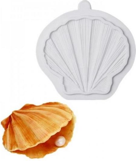 Φόρμα Ζαχαροπλαστικής Sugarworld Κοχύλι από Σιλικόνη 11x10x0.6cm