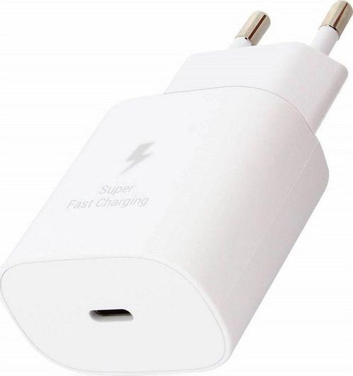 Φορτιστής Κινητών Samsung Χωρίς Καλώδιο με Θύρα USB-C 25W Power Delivery  Λευκό - Bulk