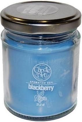 Κερί Candle n'Art Αρωματικό σε Βάζο Mε Aιθέρια Έλαια Βατόμουρου 212gr