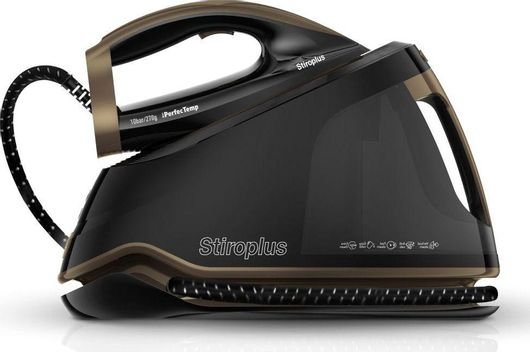 Σύστημα Σιδερώματος Stiroplus SP 2022 Πίεσης 10bar με Δοχείο 1.5lt Μαύρο / Χρυσό