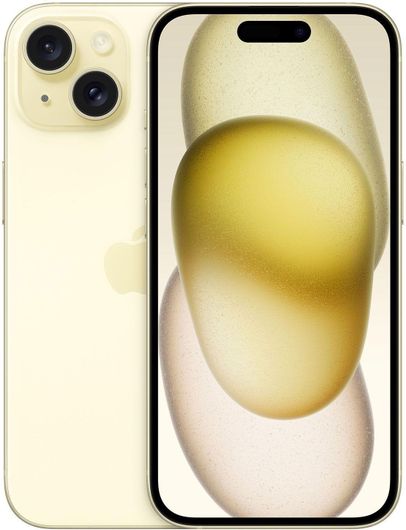 Apple iPhone 15 5G 6GB 128GB Κίτρινο