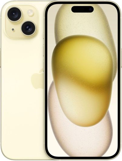 Apple iPhone 15 5G 6GB 256GB Κίτρινο