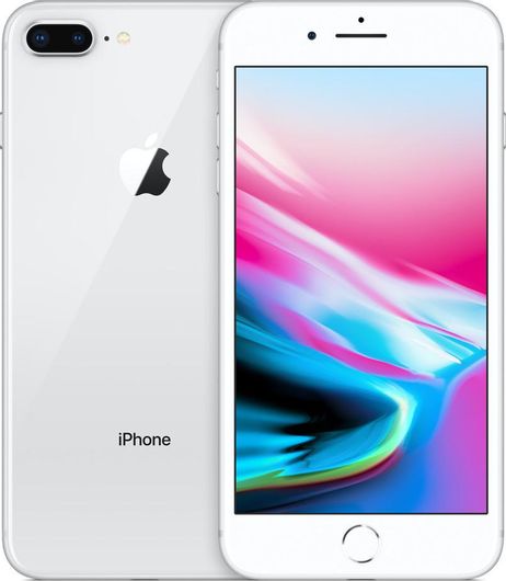 Apple iPhone 8 Plus 3GB 64GB Silver Refurbished Grade A